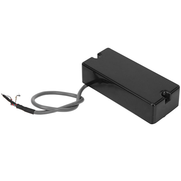 4-strängad dubbel elektrisk basgitarr pickup med plastskydd och keramisk magnet