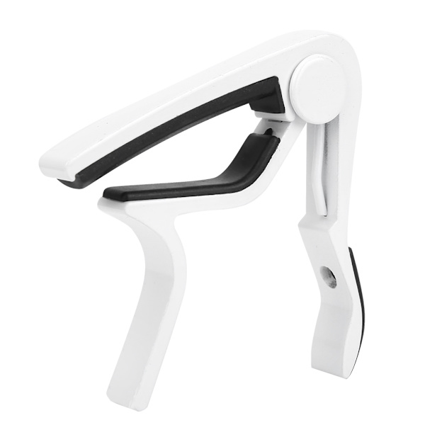 Klassisk gitar C102 streng+T-100 tuner+hvit sinklegering capo+blå brodert gitarreim sett