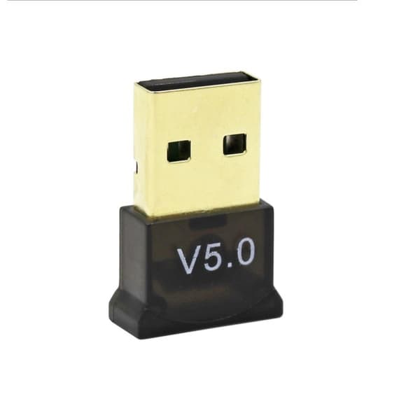 5.0 Bluetooth-adapter USB-adapter Stasjonær datamaskin Driver-fri adapter Bluetooth-lyd mottaker，9pack