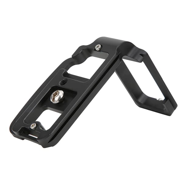 Aluminiumslegering L-formet Quick Release Plade Tilbehør til Nikon D750 spejlreflekskamera