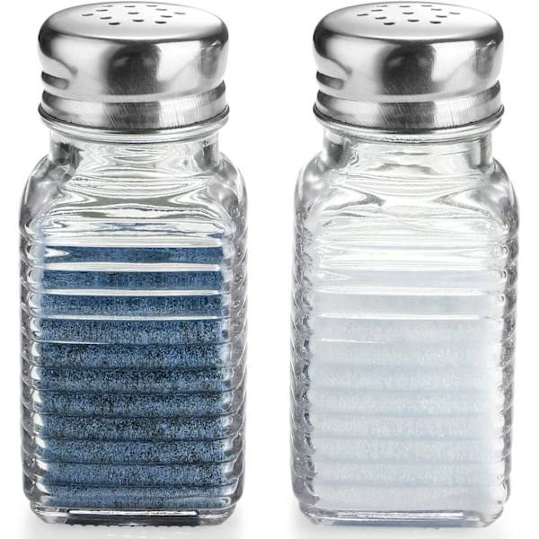 Glas Salt- og Peberkrydderisæt, Rektangulært Saltkrydderisæt square