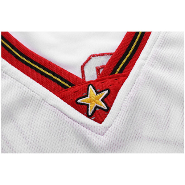 AVEKI Herre Basketball Jeresy, 3 Sixers Jersey Skjorter, Fashion Basketball Jersey, Gave til Basketball Fans, Hvit, 3XL
