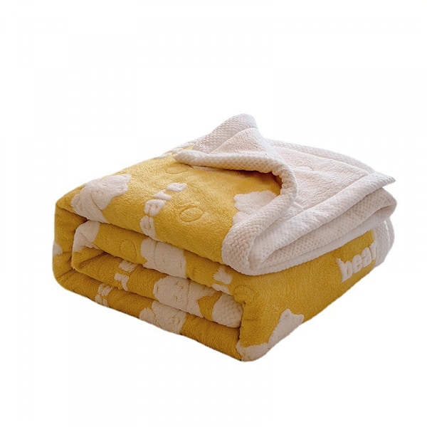 Blød fleece varm tæppe 39\"x59\" Stor Twin Size Ultra blødt varmt tæppe Mikrofiber hyggeligt tæppe til sofa Let fuzzy