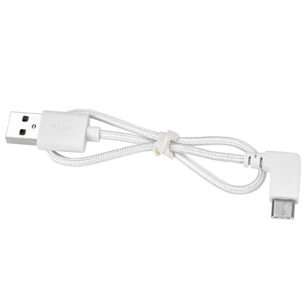 Smartphone Power Charging Adapter Kabel Tillbehör för DJI Osmo Mobile 2 (Vit-för Typ C 3.0)