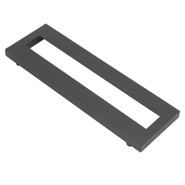 Effektpedalbräda i aluminiumlegering, elgitarrpedalbräda, effektfixeringsfäste med bärväska