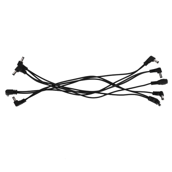 1 till 8 Daisy-kabel Elektrisk gitarr Effektpedal DC-strömkabel 5,5 mm x 2 mm-kontakt