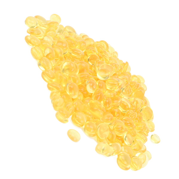 100g Hårforlengelse Granulat Gult Varmsmeltende Korn Lim Tips Pellets Transparent Perle for Å Lage Parykk Hårforlengelser