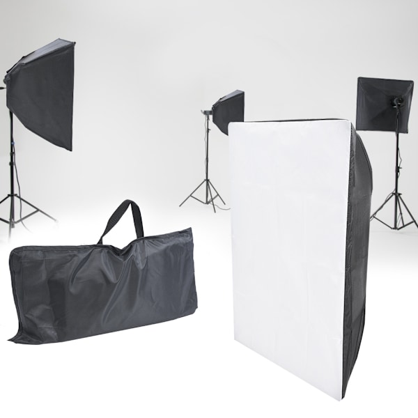 NiceFoto Softbox Diffuser Reflektor för TB-250/300 GE-180/250 GY-120/150 Flash Light (S50x70)