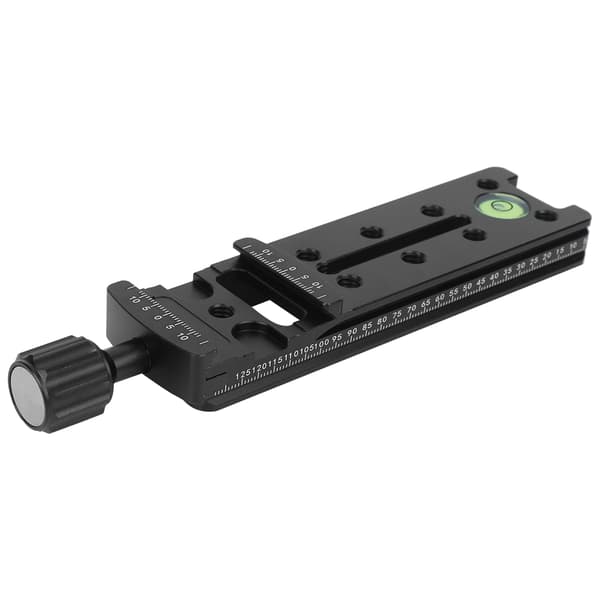 Aluminiumslegering Longboard Quick Release Plade Clip Adapter Kompatibel med Arca Kuglehoved 140mm