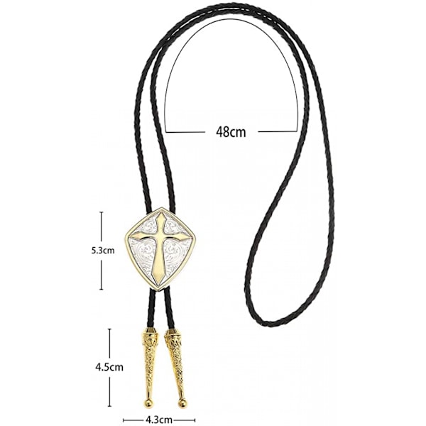Cowboy Western Solmio Solmiomiehelle Vintage Kilpi Käsintehty Mustalla Nahalla