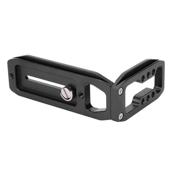 Universal L-formet stativ hurtigudløser stativ monopod DSLR kamera stabilisatorplade