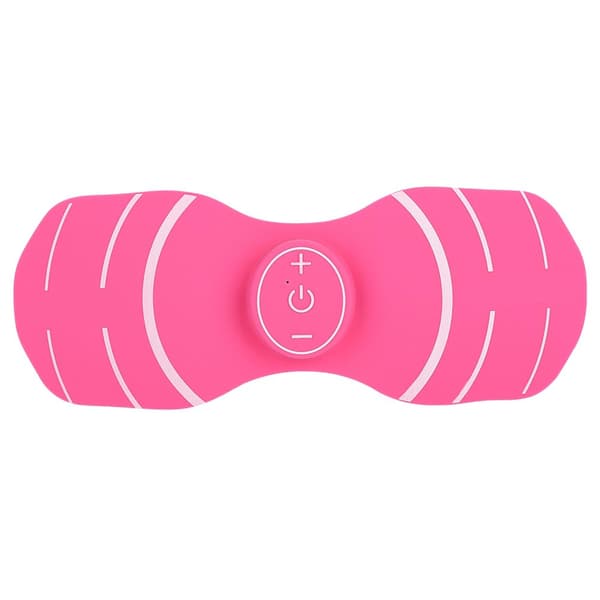 Professionel Mini Body Slimming Massage Pad Smart Fysioterapi Lindre Træthed Patch Pink