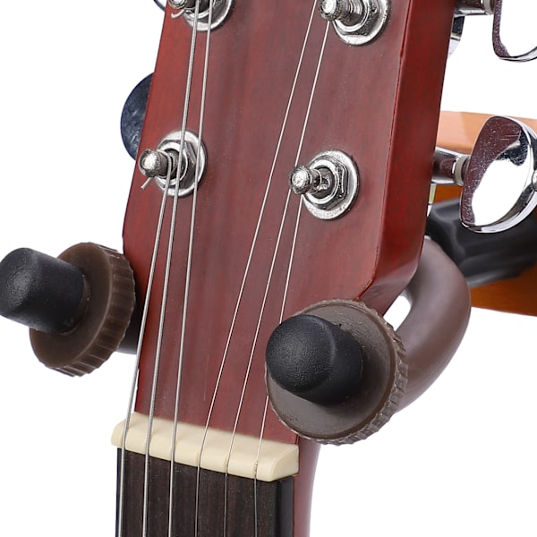 Väggmonterad gitarrhängare för elgitarr, bas, ukulele och andra stränginstrument