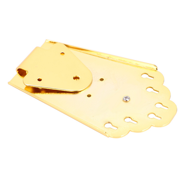 6-strengers Gitarrstemmebro for Jazz Elektrisk Gitar Musikkdeler (Gull)