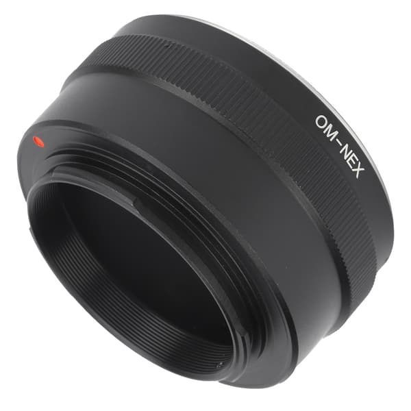 FOTGA OMNEX-omformeradapterring for Olympus OM-objektiv til Sony E-fatningskamera