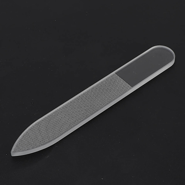 3 stk. Neglefil Nano Glas Neglebuffer Slibning Polering Stribe Manicure Værktøj Spidst Hoved