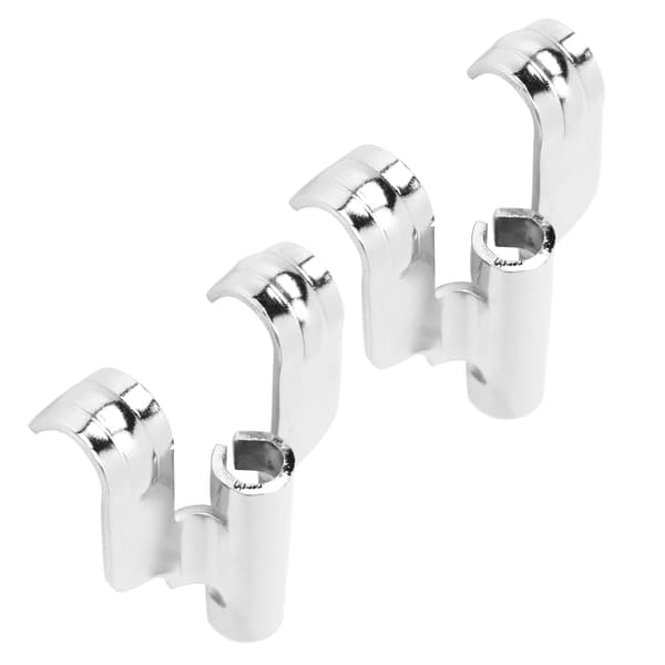 2 stk. Basstromme Krog Marcherende Klo Jern Instrument Tilbehør Udskiftning Del Sæt Kit
