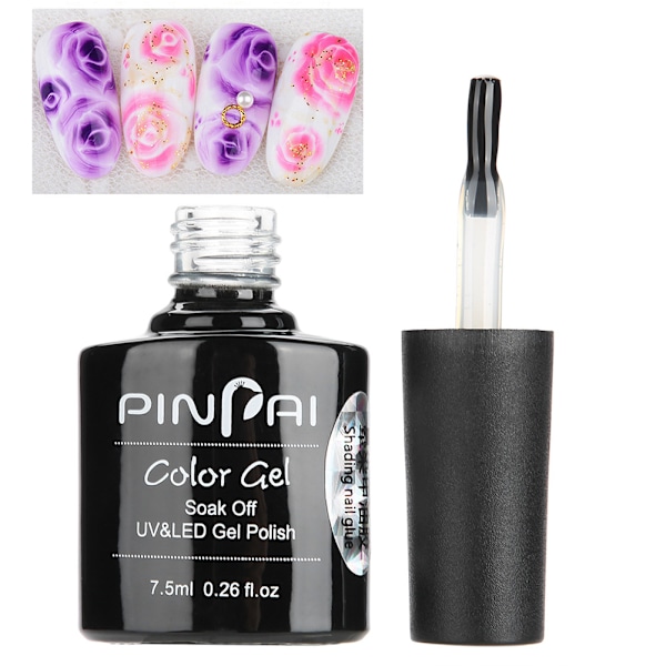 7,3 ml nagellack glitter glans soak off UV/LED gellack vanish manikyr lim