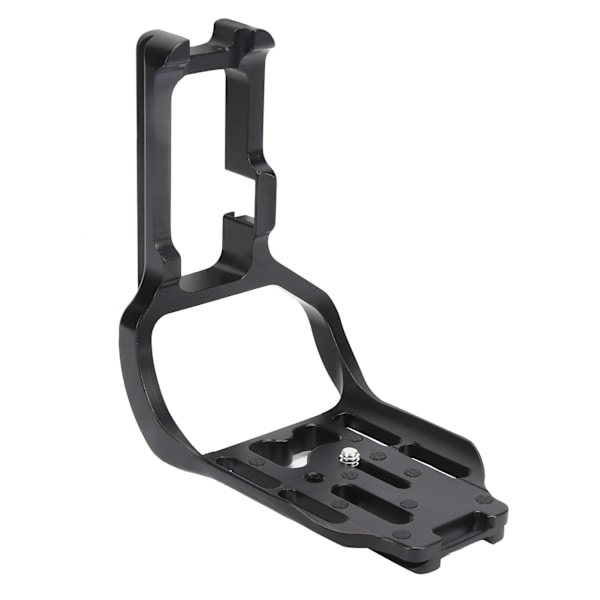 Aluminiumlegering Snabbkopplingsplatta Vertikal L-fäste Svart för Canon 5D3 SLR-kamera