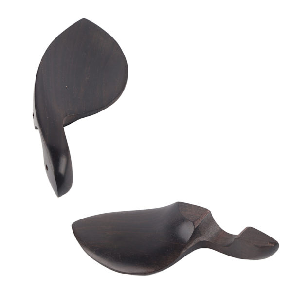 Ebony Tre Chin Rest med Standard Brakett for 4/4 Størrelse Musikk Instrument Tilbehør