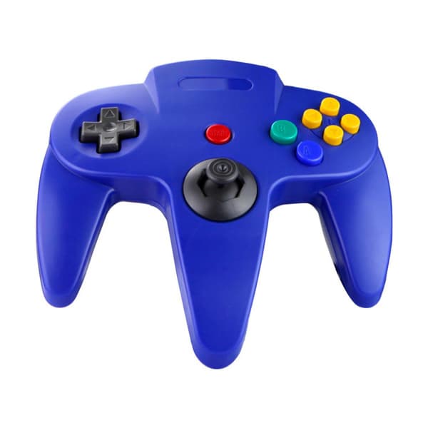 Retro USB-kontroll för N64-spel, N64 Classic USB-kontroll Gamepad Joystick, Spelkontroll för N64-system Raspberry Pi/Windows