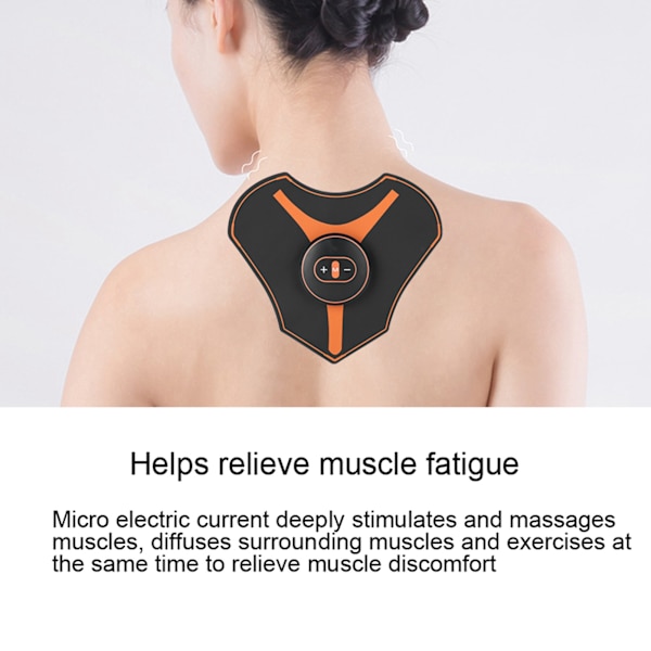 Mini Cervikal Massager Multifunktionel Skulder Nakke Massagepude Cervikal Hvirvelbehandling