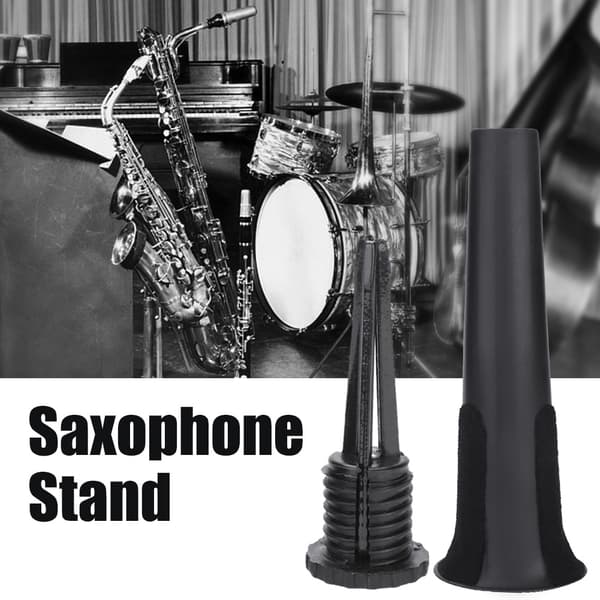 Irrotettava taittuva saksofoni-teline sopranosaksofonin instrumenttivarusteeksi