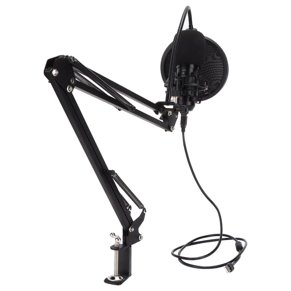 USB Desktop Kondensator Kardioid Pickup Professionel Mikrofon til Livestreaming Gaming