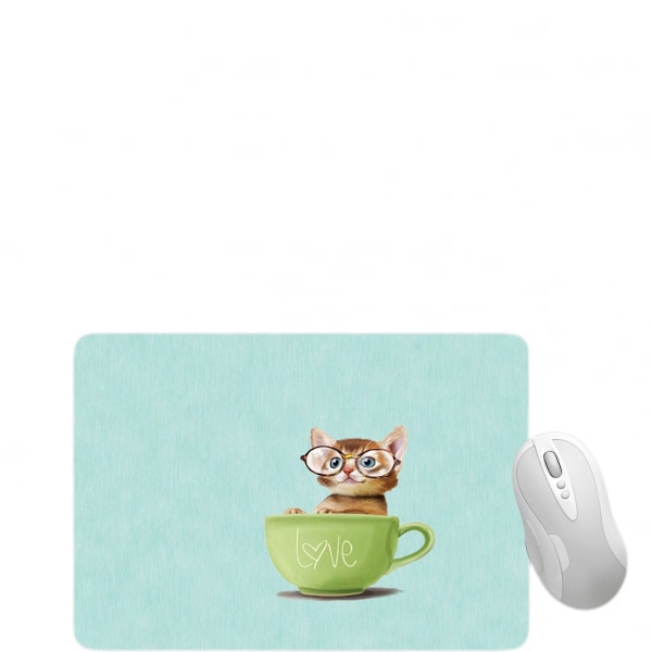Oyun mouse pad 200x200x3 mm halkfri spelmusmatta kontorsmusmatta grön