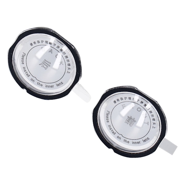 2PCS Dubbla Lins Skydd för Insta360 One X3 PC Action Kamera Lins Skyddsöverdrag för Panoramasport Kamera Tillbehör