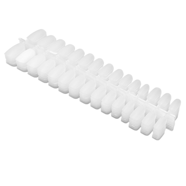 300 stk. neglspisser for kvinner i flere størrelser, DIY frostede neglspisser, lange falske negler for neglesalonger