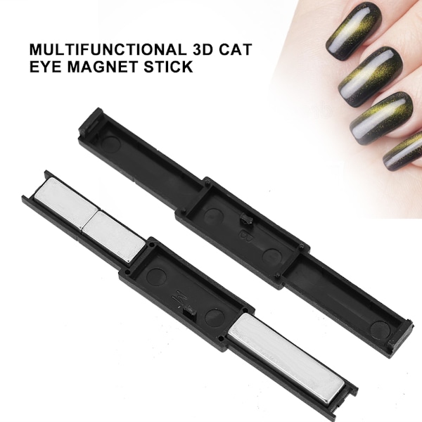 Multifunksjonell 3D katteøye-effektmagnet for UV-maling gelneglelakk for gellakk