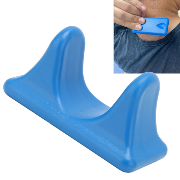 Hip Massager Mini Tool Versatile Precise Compact Portable Deep Tissue Massage Stress Relief Head MassagerBlue