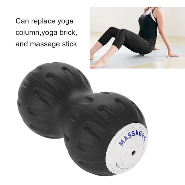 Jordnøddemassagebold Fascia Massager Roller Pilates Yoga Pude Muskelafspænding Release Fitness