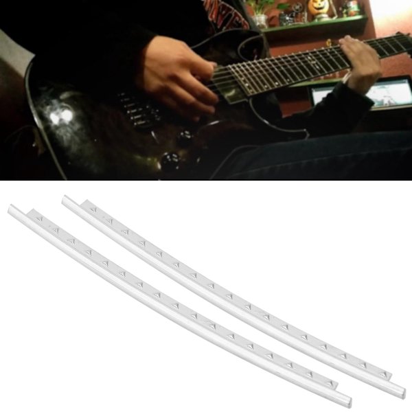 22 stk elektrisk gitarbånd i kobber-nikkel-legering, musikkinstrumenttilbehør, 2,2 mm bredde