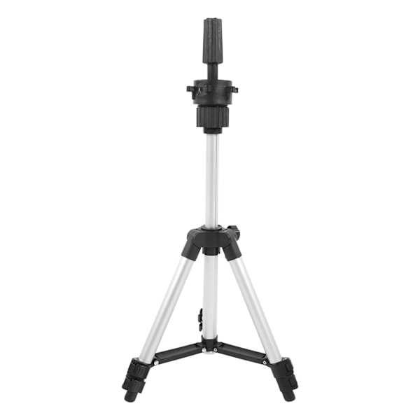Tripod Perukhuvud Formhållare Stativfäste Aluminiumlegering Falskt Huvud Form StativSilver