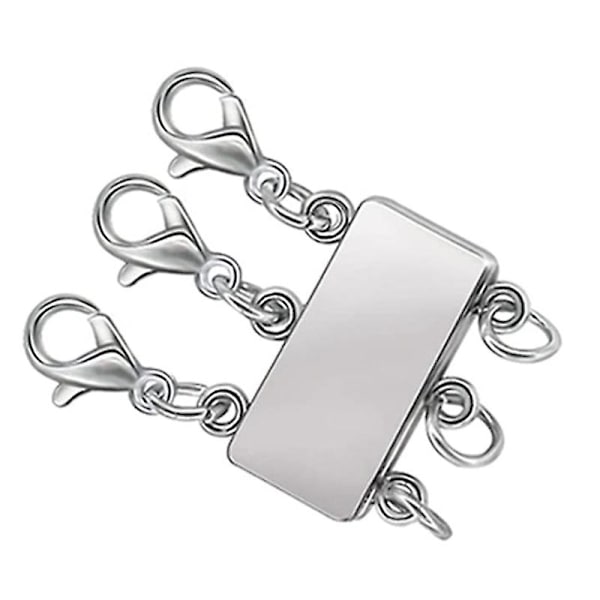 Magnetiskt halsband med skiktning, avtagbart skikt, distanslås för kvinnor