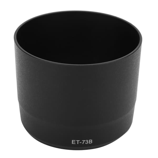 ET-73B Sort plastikmodlysblænde til Canon 70-300mm IS USM SORT ET73B kameraer