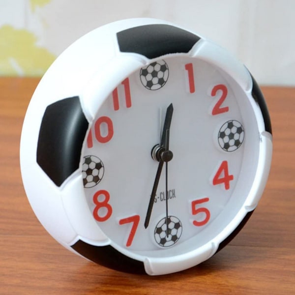 Kreativ fodboldmønstret mini alarm bordurur