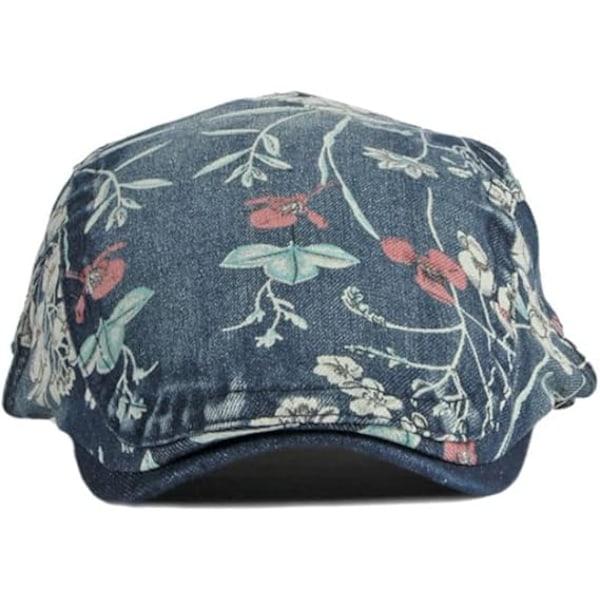 Newsboy Hat Justerbar Ivy Flat Cap Gatsby Cabbie Kørsel Hat