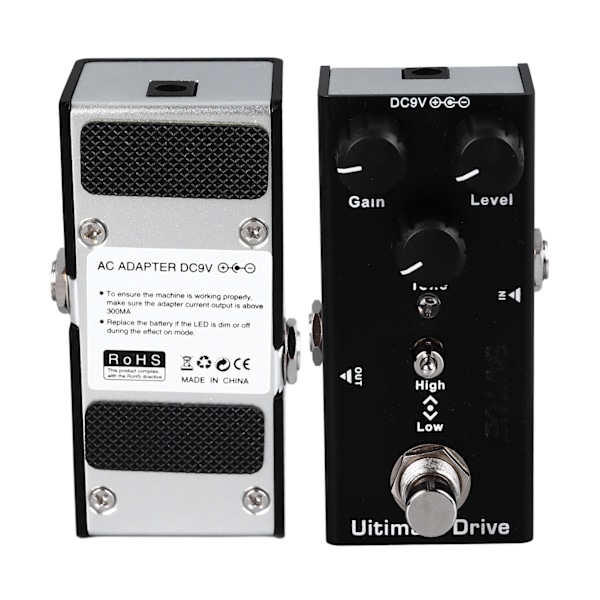Elektrisk gitarr effektpedal bärbar multieffekt exakt chorus gitarrpedal för prestanda Ultimate Drive(02)