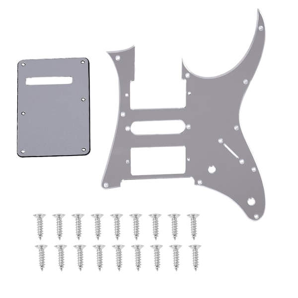 Guitar Pickguard Trem Cover Bagplade med skruer Musik Tilbehør