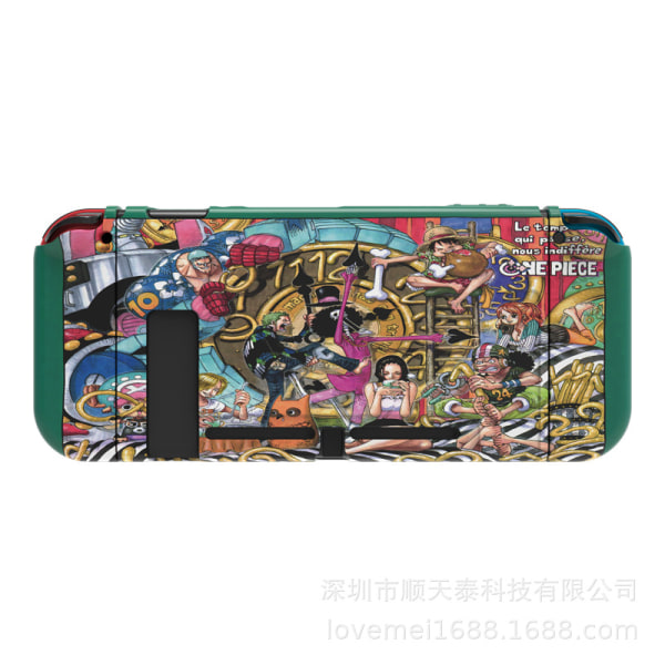 Dockningsbar skyddande väska för Nintendo Switch, söt mjuk TPU slim case cover för NS-konsol och Joy-Con-kontroller
