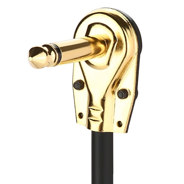1/4\" Vinkel Audio Patchkablar Sladdar för Elektrisk Gitarr Effektpedal (15cm-3st)