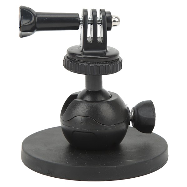 Magnetisk actionkameramontering för Hero för Insta360 Stark sugkopp bilkameramonteringshållare med minikulhuvud och adapter
