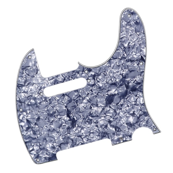 Akustisk Gitarr Pickguard PVC Hållbar Elektrisk Gitarr Repskydd för TL Guard Plate GQ232 Grå Pärla