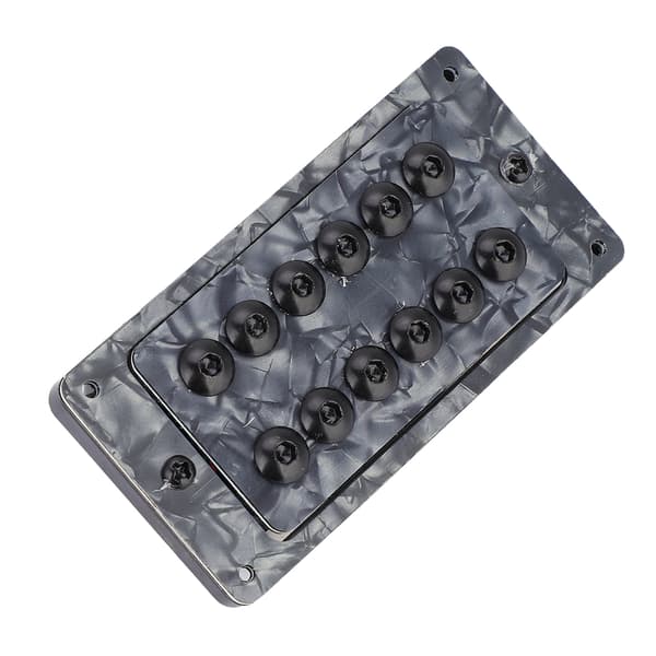 Celluloid Magnet Halsbro Pickup Humbucker til LP SG Jazz Guitar (Grå Sort)