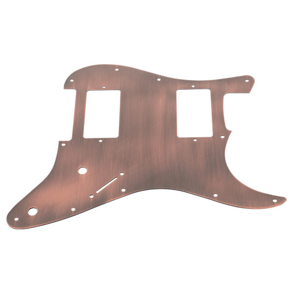 Gitarrer Koppar HH Pickguard & Bakplatta Tremolo Hålrumslock för ST Gitarr