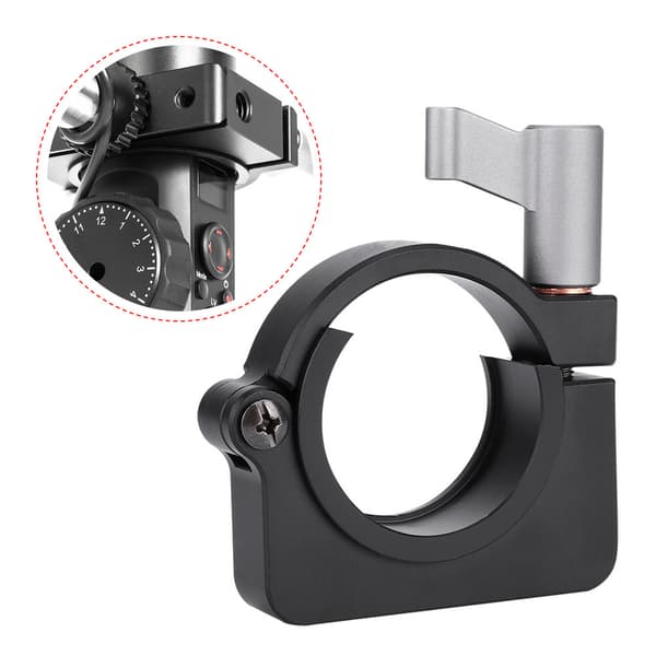 Forlængerring med tre 1/4\" skruehuller til Zhiyun Plus V2 Crane-M Smooth 3/2/c Evolution