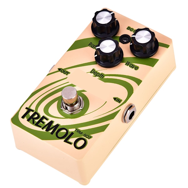 Holdbar gitar tremolo-effektpedal 6,35 mm jack musikkinstrument tilbehør